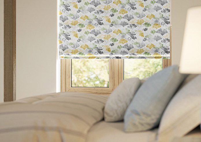 Palm Beach Faux Silk, Nomad - Motorised Roman Blind - Image 5